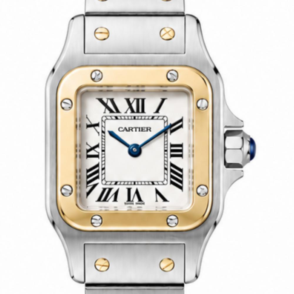 Cartier Santos Galbée 24MM W20012C4 Two-Tone Watch